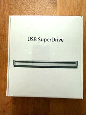 Vintage Apple USB Super Drive in Original Box